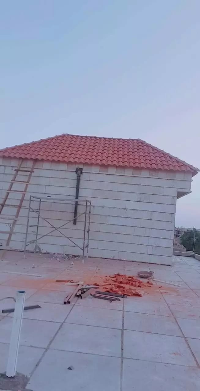 تركيب ملاحق قرميد